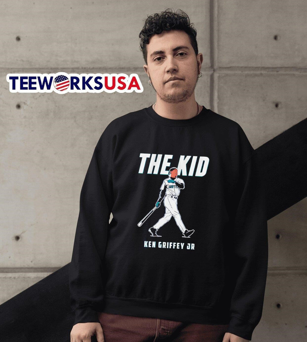 Ken Griffey Jr. Seattle Mariners baseball The - Adult & Kids T-Shirts, Sweatshirts & Hoodies apparel design preview 6