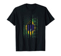 Brazil Country Flag Soccer Lover T-Shirt - Minimalist Print for Adults - T-Shirt, Sweatshirt, Hoodie