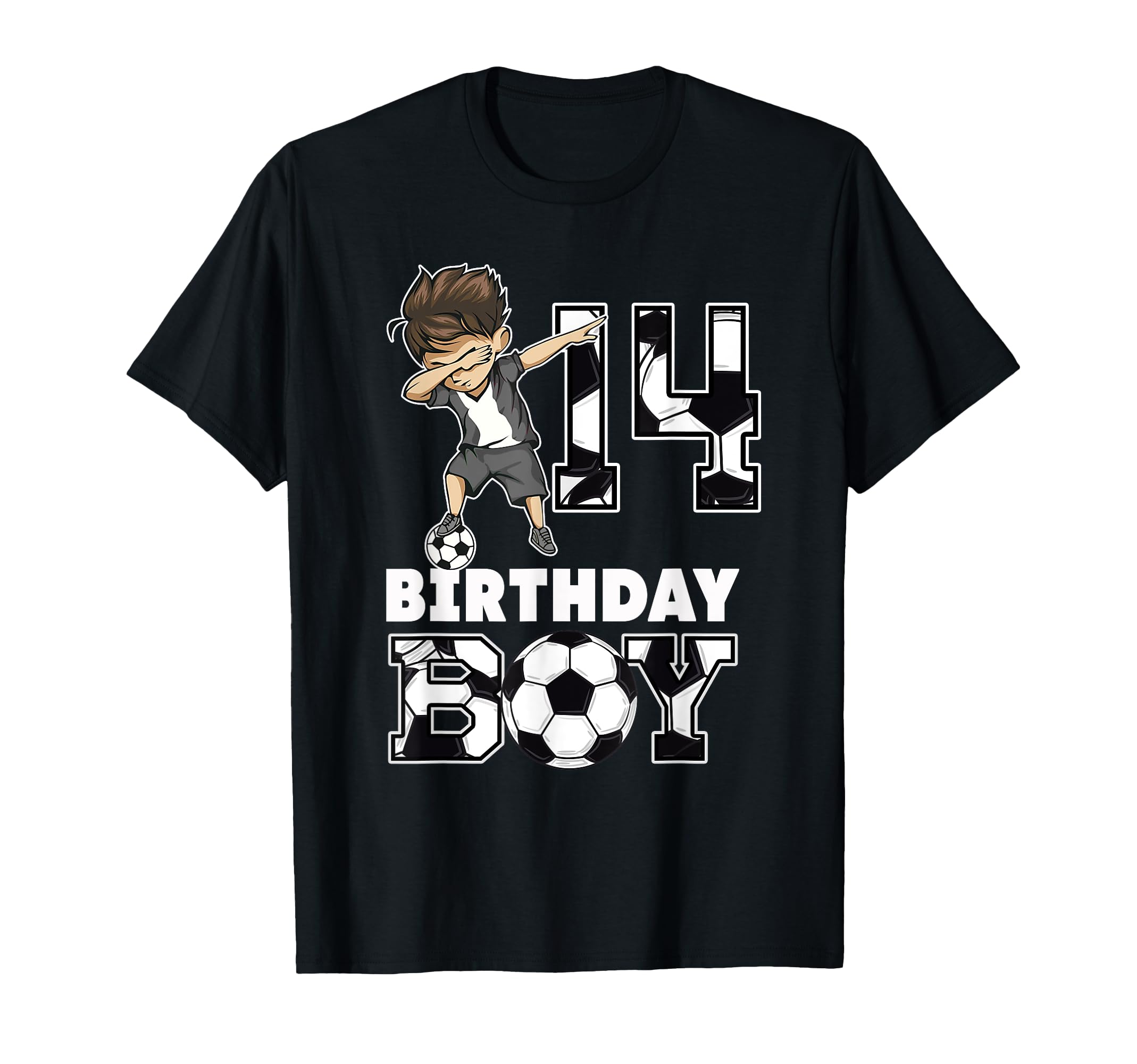 14Th Birthday Gift Soccer Birthday T-Shirt - Fun Novelty Design for Adults - T-Shirt, Sweatshirt, Hoodie