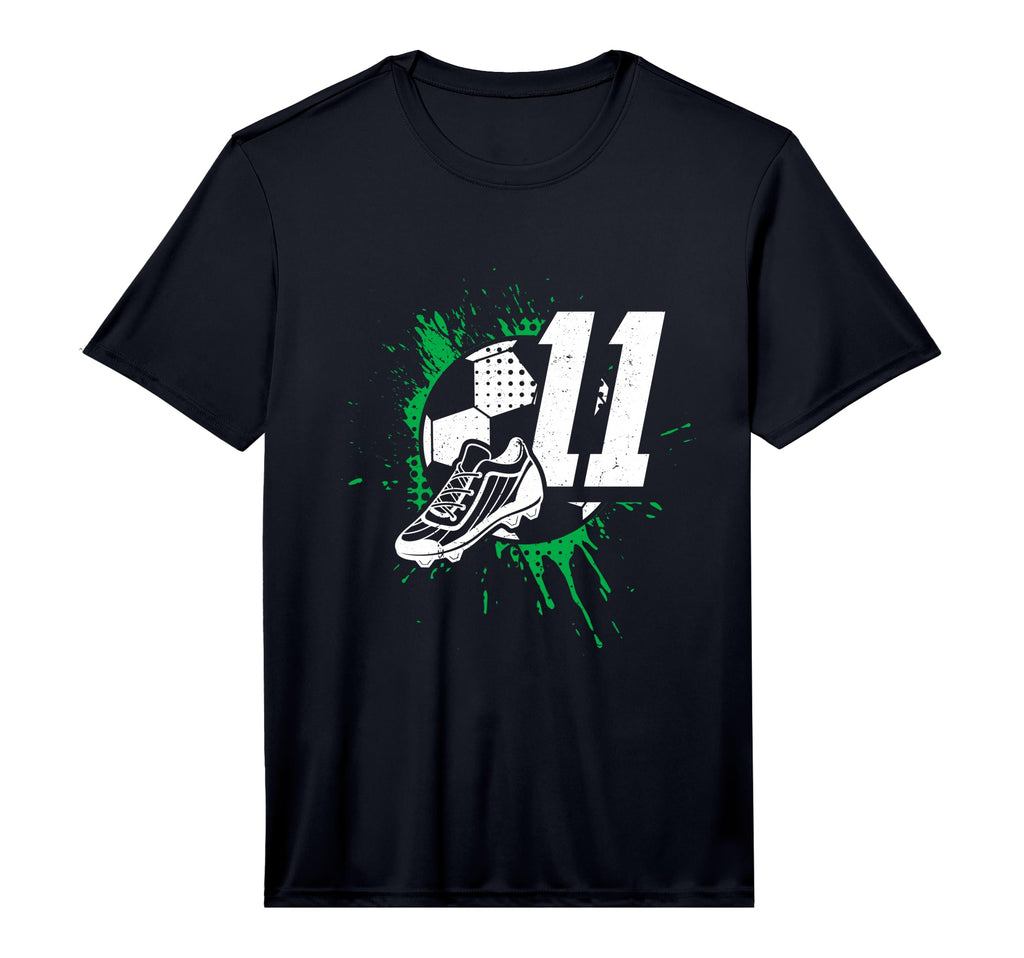 11Th Birthday Soccer Player Football T-Shirt - Unique Graphic for Adults - T-Shirt, Sweatshirt, Hoodie