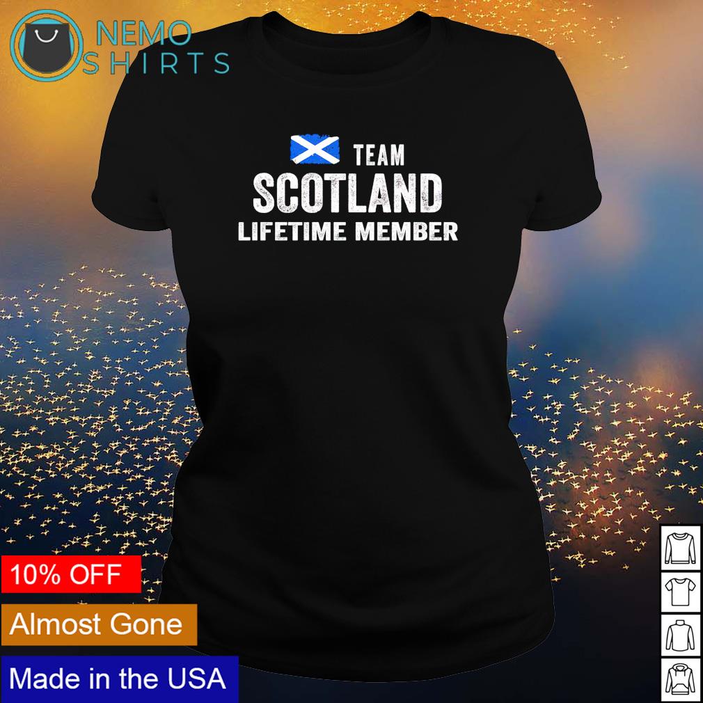 Team Scotland lifetime member - Adult & Kids T-Shirts, Sweatshirts & Hoodies apparel design preview 3