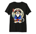 Bernedoodle Dog Mom Dad Lover Cartoon T-Shirt - Novelty Apparel for Adults - T-Shirt, Sweatshirt, Hoodie
