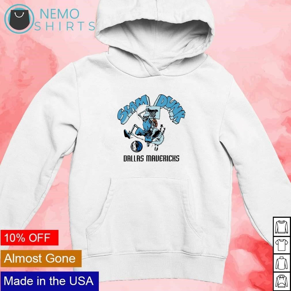Slam dunk Dallas Maverick skeleton player - Adult & Kids T-Shirts, Sweatshirts & Hoodies apparel design preview 2