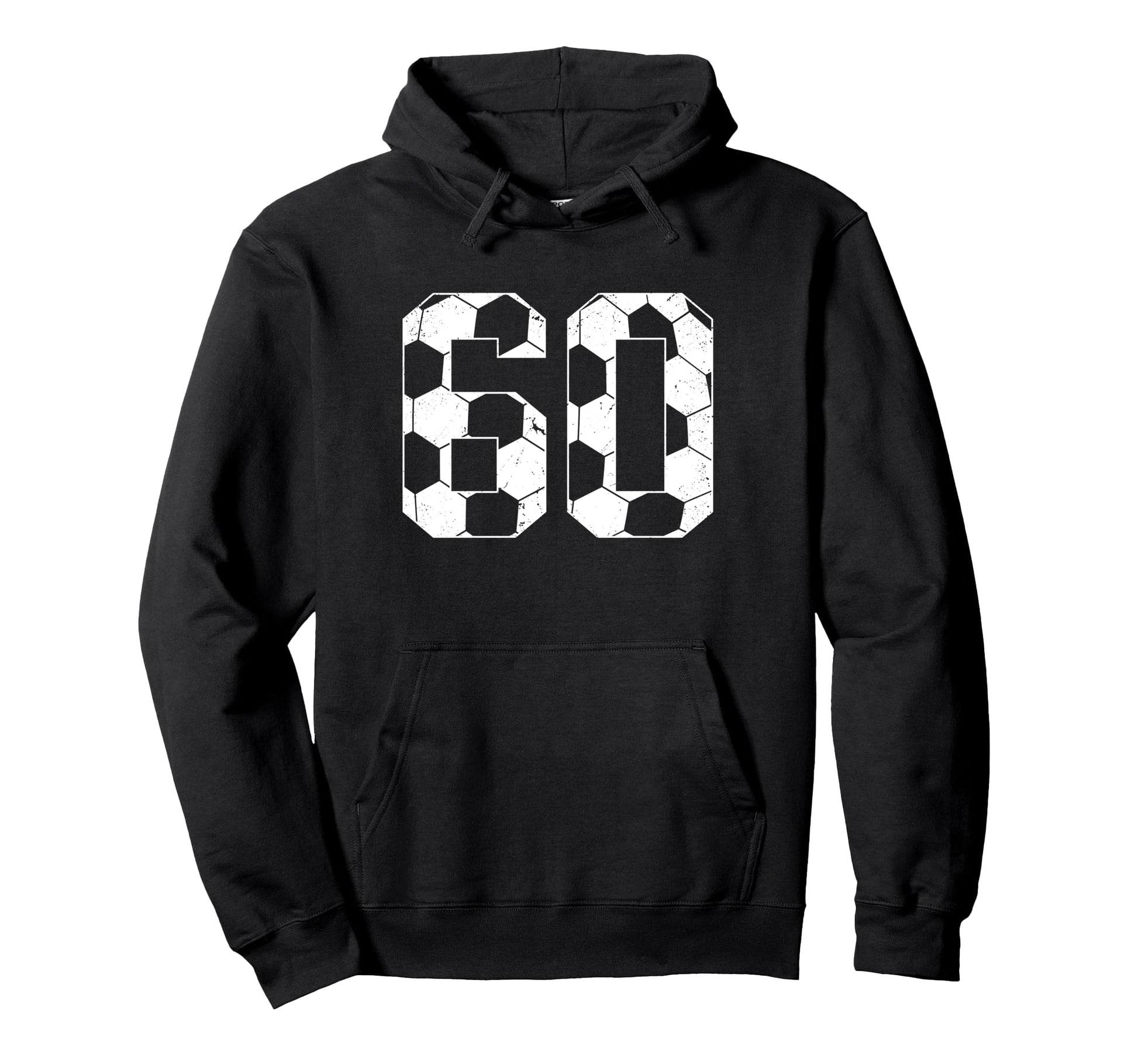 60Th Birthday Soccer Player Football Hoodie - Aesthetic Graphic Men Women - T-Shirt, Sweatshirt, Hoodie