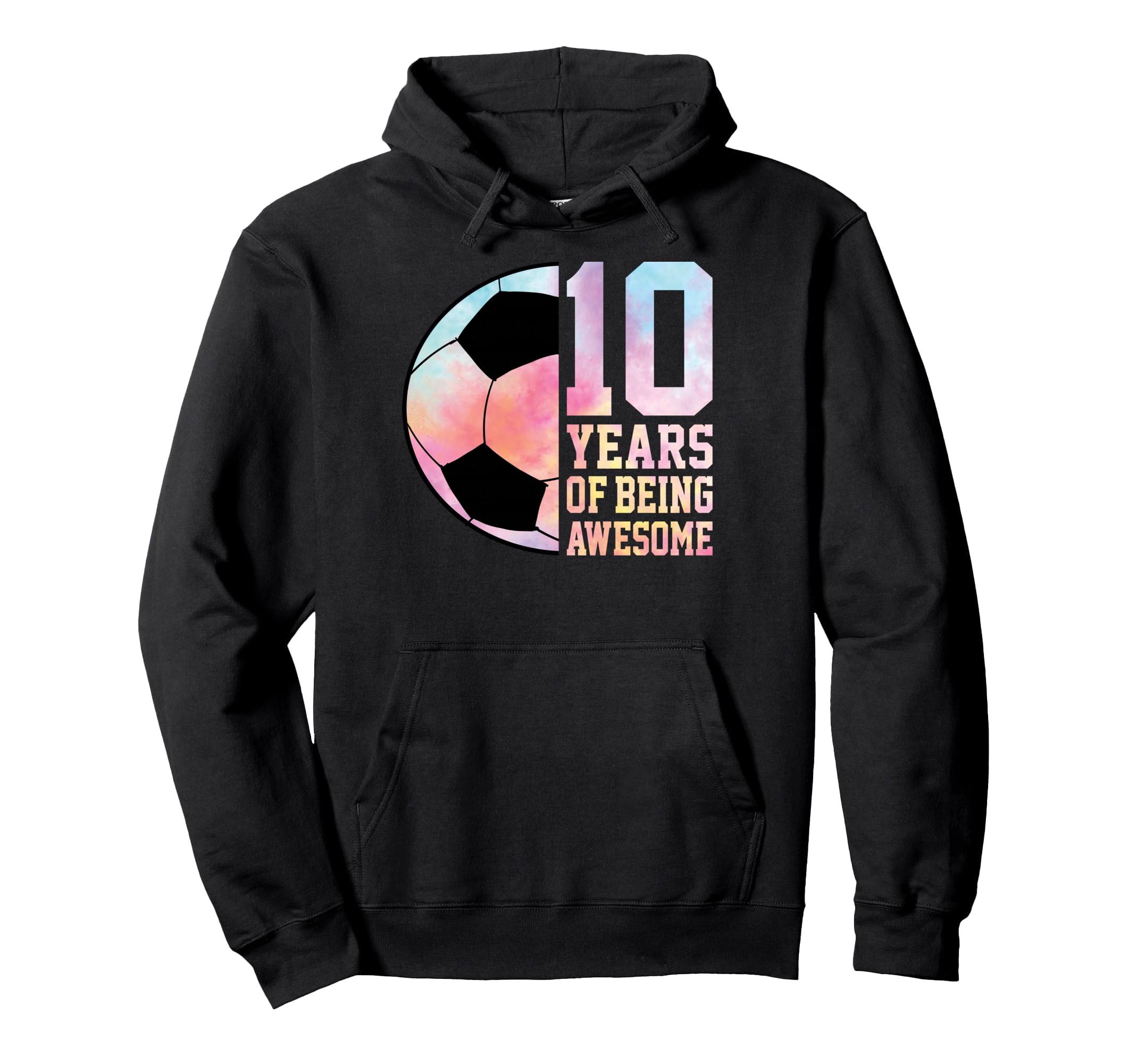 10 Years Being Awesome 10Th Birthday Hoodie - Graphic Print Men Women - T-Shirt, Sweatshirt, Hoodie