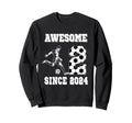 2 Year Old Birthday Soccer Awesome Sweatshirt - Custom Art Print Men Women - T-Shirt, Sweatshirt, Hoodie
