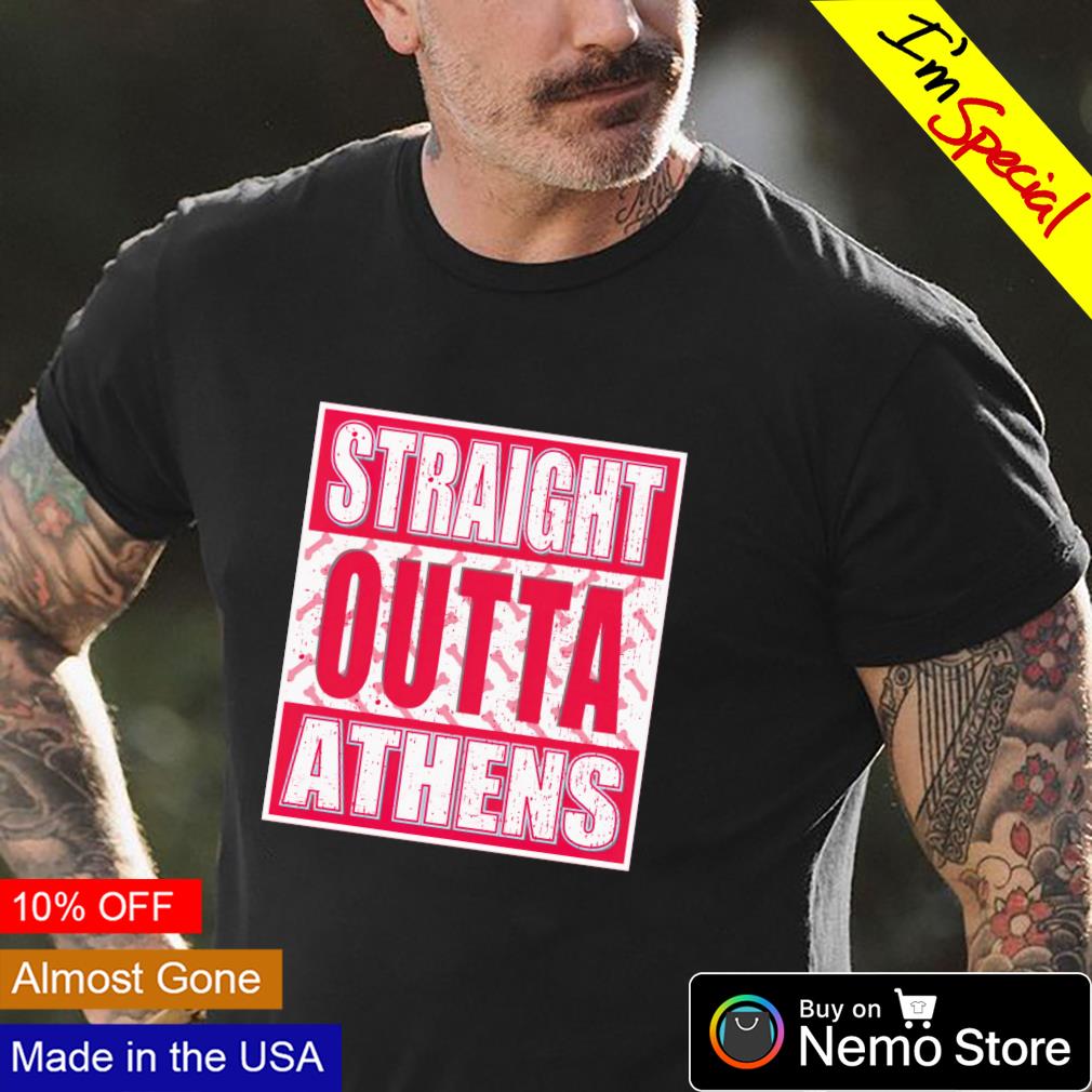 Georgia straight outta athens - Adult & Kids T-Shirts, Sweatshirts & Hoodies apparel design preview 4