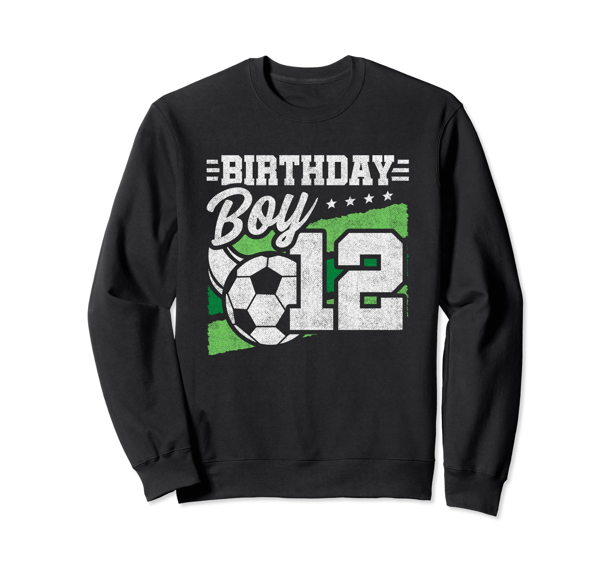 12 Year Old Soccer Birthday 12Th Sweatshirt - Fun Novelty Design Men Women - T-Shirt, Sweatshirt, Hoodie