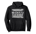 18436572 Club Member V8 Big Block Hoodie - Streetwear Style Men Women - T-Shirt, Sweatshirt, Hoodie