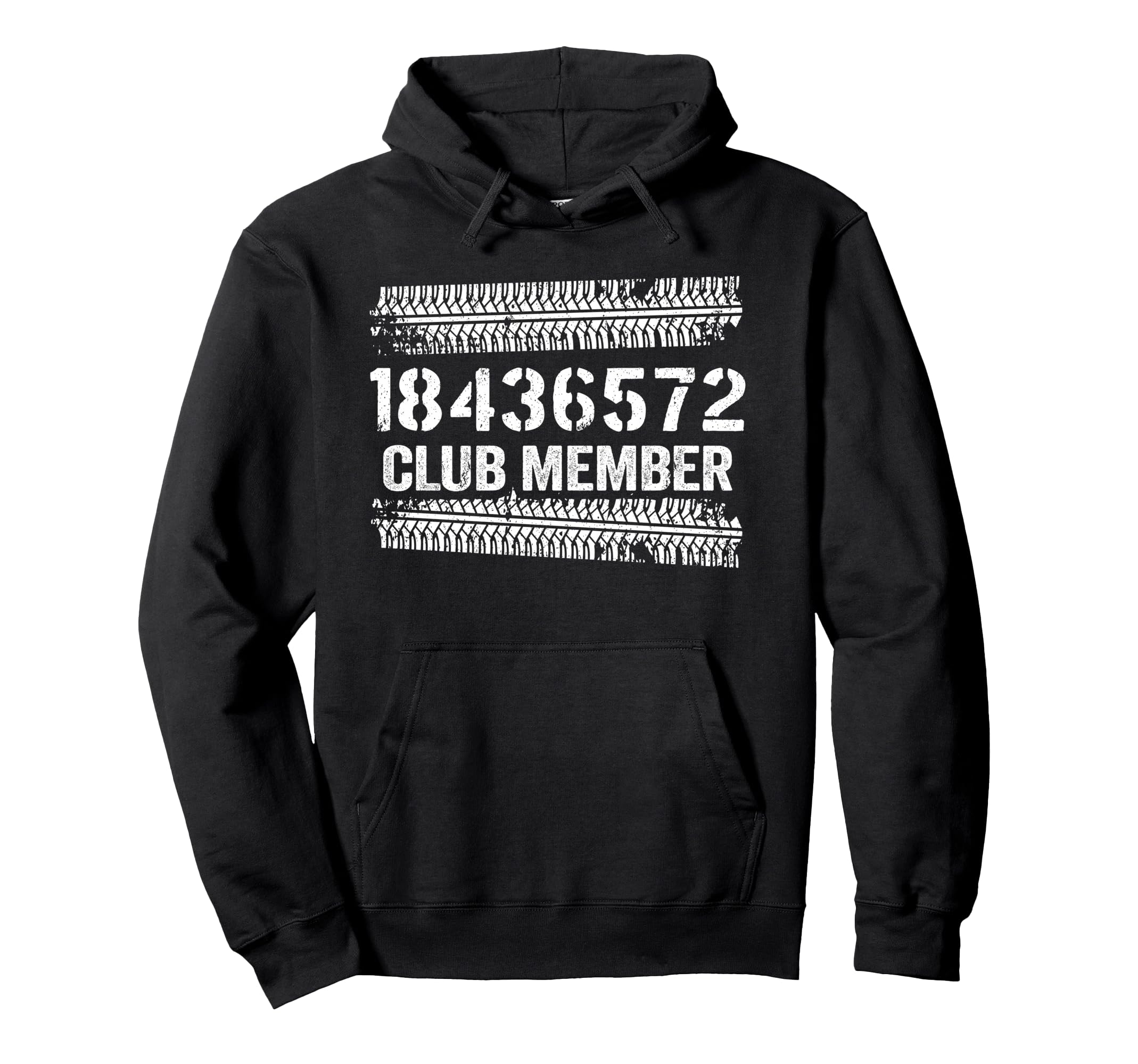 18436572 Club Member V8 Big Block Hoodie - Streetwear Style Men Women - T-Shirt, Sweatshirt, Hoodie