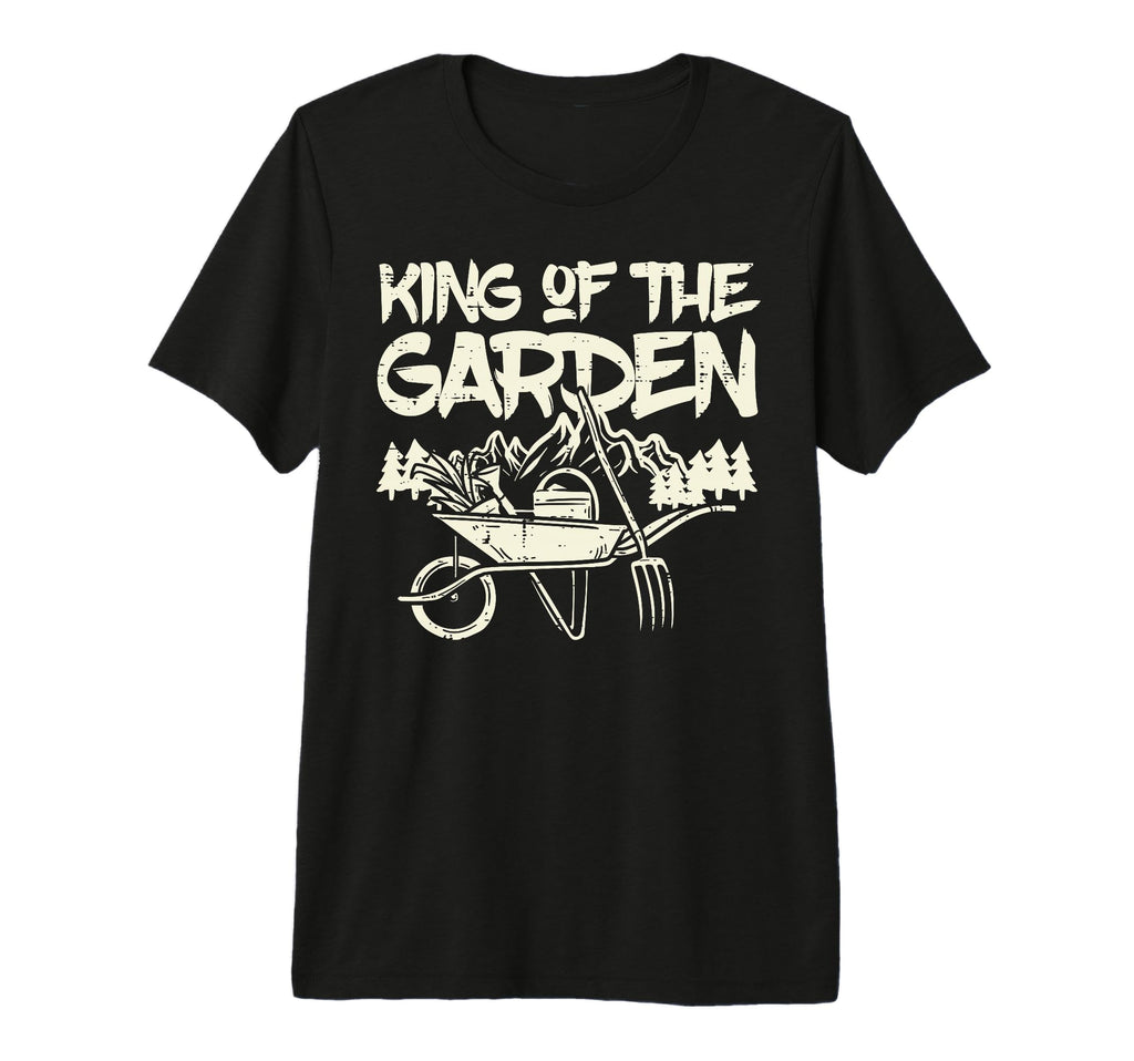 King Garden Gardening Gardener Grandpa T-Shirt - Minimalist Print Unisex - T-Shirt, Sweatshirt, Hoodie