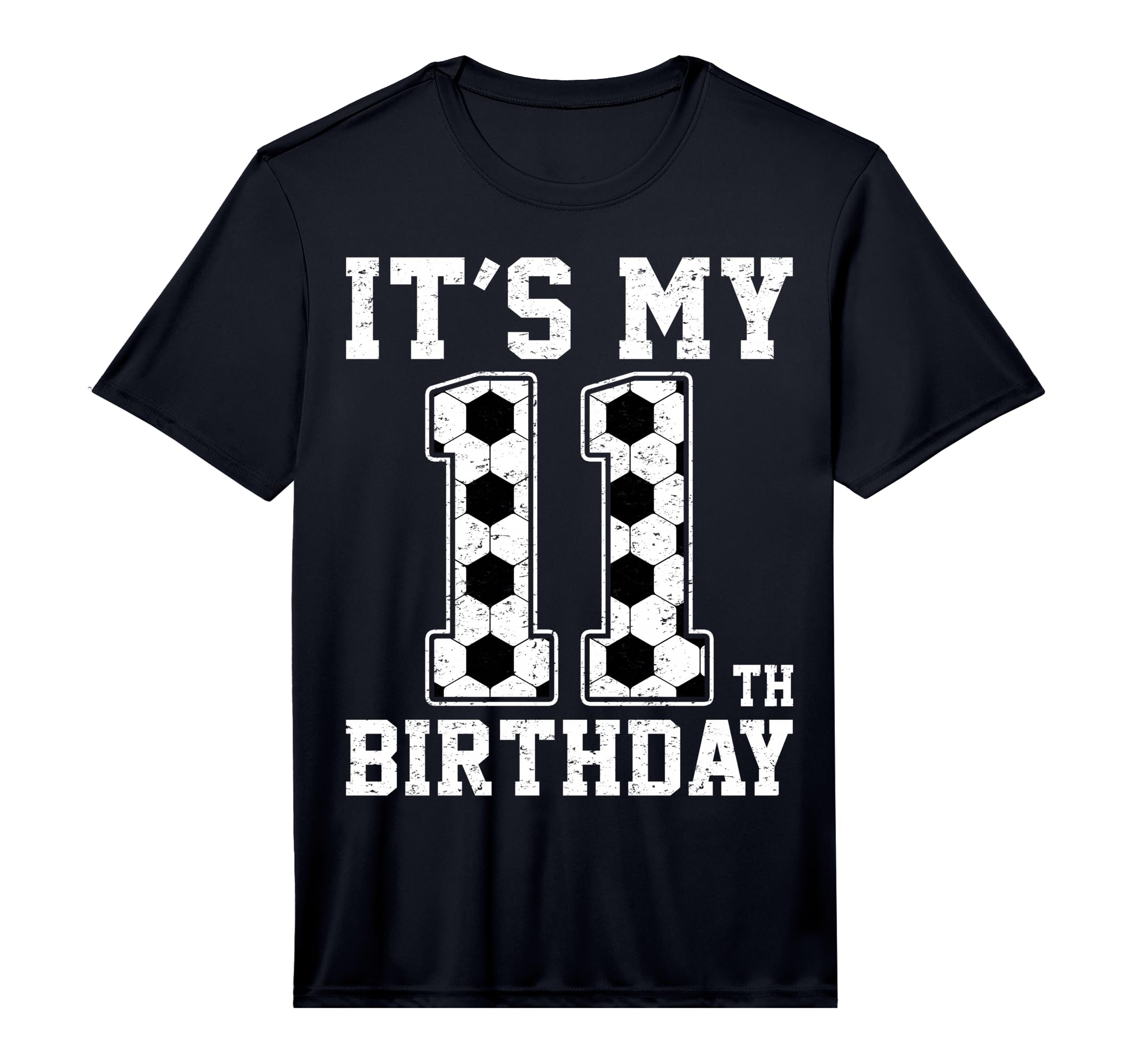 11Th Birthday Soccer Player Eleven 11 T-Shirt - Novelty Apparel for Adults - T-Shirt, Sweatshirt, Hoodie