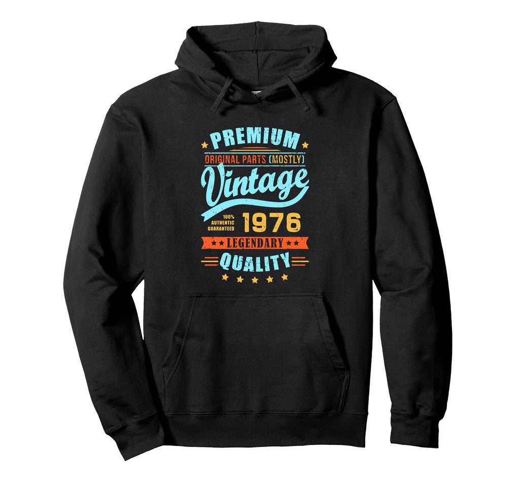 1976 T Shirts Funny 50Th Birthday Hoodie - Novelty Apparel for Adults - T-Shirt, Sweatshirt, Hoodie