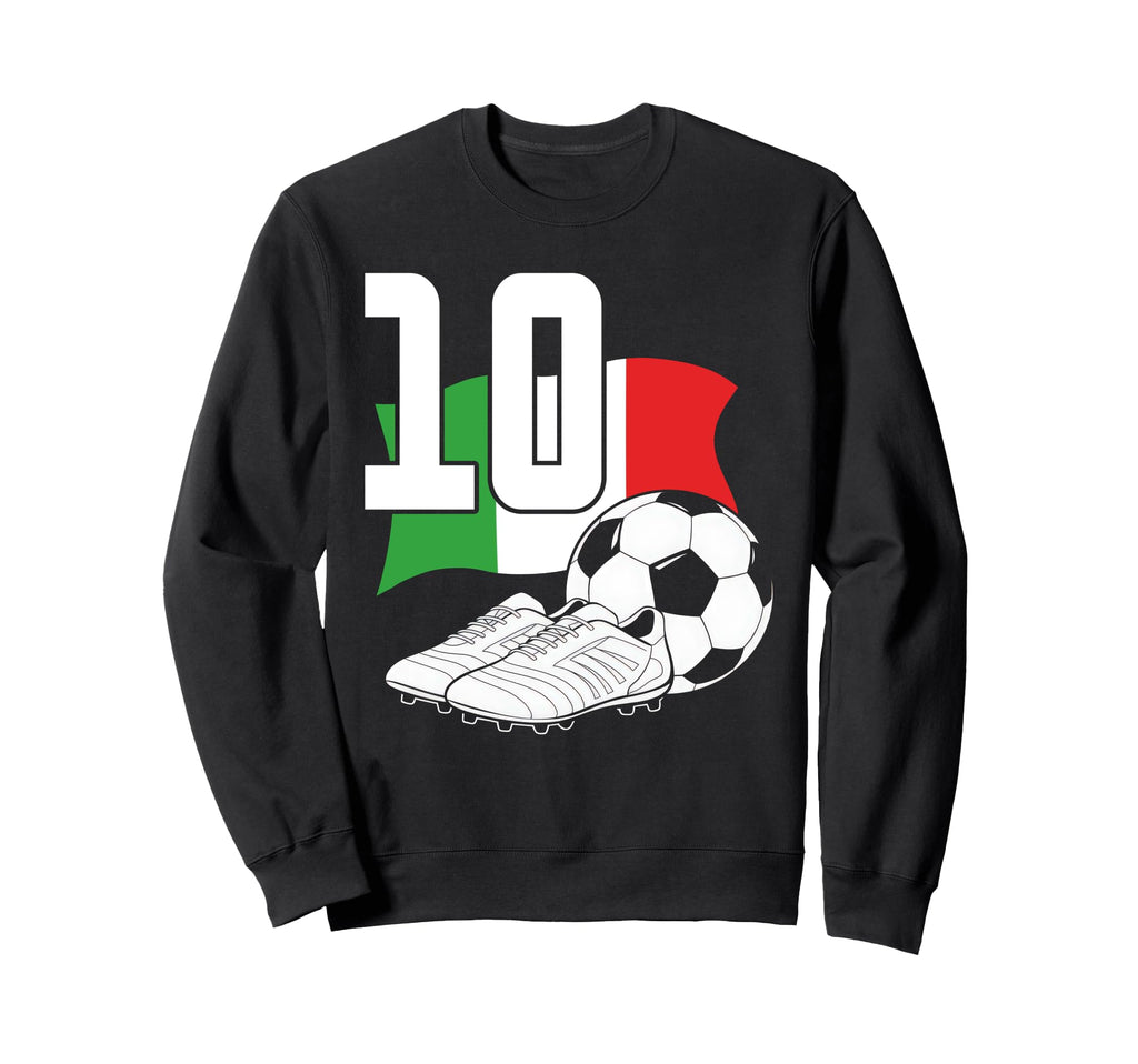 10 Soccer Birthday Gift Soccer Sweatshirt - Casual Everyday Wear Unisex - T-Shirt, Sweatshirt, Hoodie