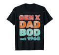 1968 Generation X Gen X Dad Bod T-Shirt - Minimalist Print for Adults - T-Shirt, Sweatshirt, Hoodie