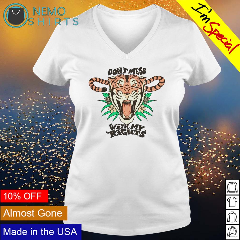 Uterus tiger weed don't mess with my rights - Adult & Kids T-Shirts, Sweatshirts & Hoodies apparel design preview 5