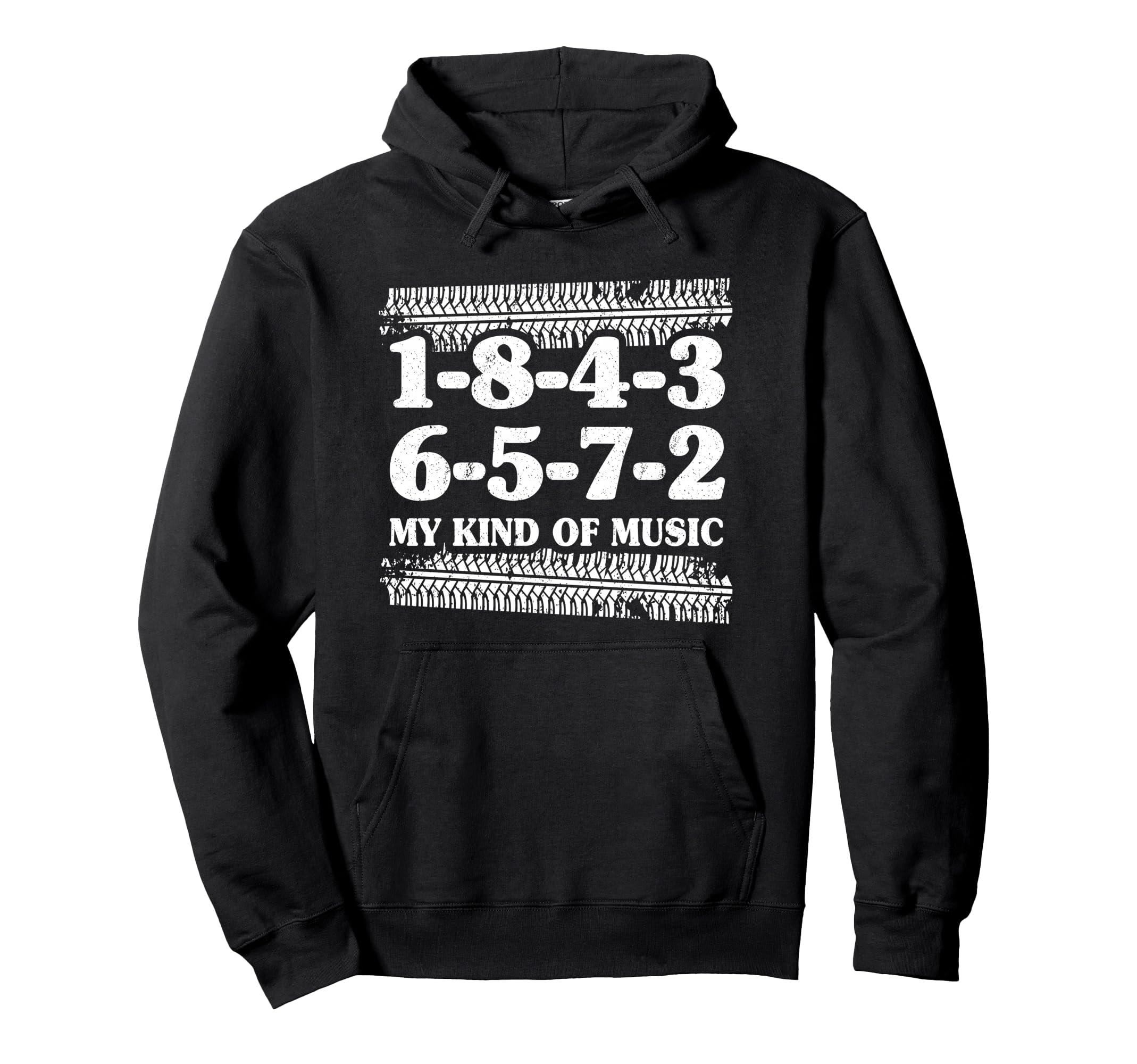 1 8 4 3 6 5 7 2 My Kind Music 18436572 Hoodie - Streetwear Style Men Women - T-Shirt, Sweatshirt, Hoodie