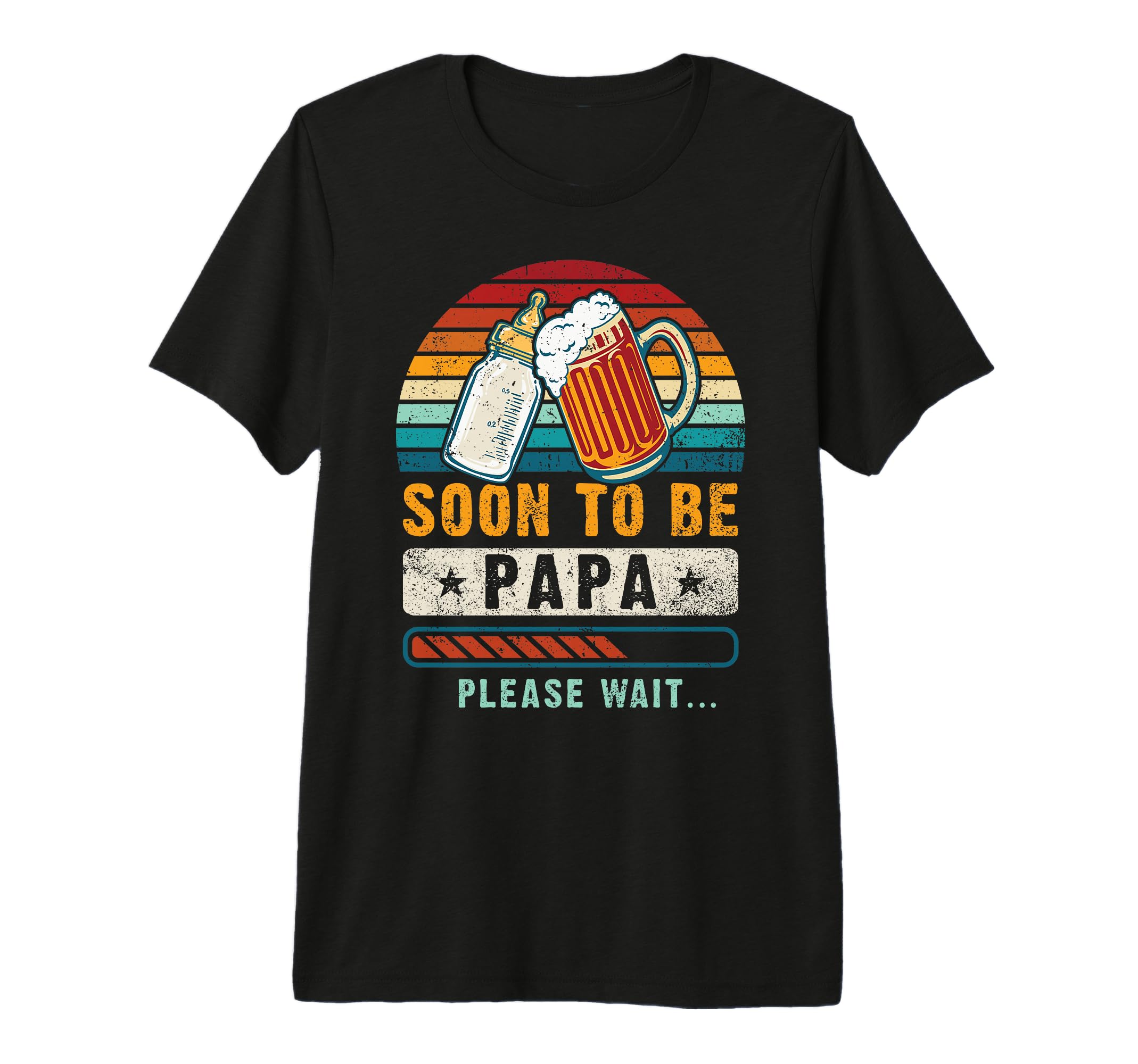 Mens Soon To Be Papa Announcement T-Shirt - Fun Novelty Design Men Women - T-Shirt, Sweatshirt, Hoodie