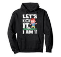 11Th Birthday 11 Years Soccer Hoodie - Fun Novelty Design for Adults - T-Shirt, Sweatshirt, Hoodie