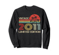2011 Year Birthday Sweatshirt - Streetwear Style for Adults - T-Shirt, Sweatshirt, Hoodie