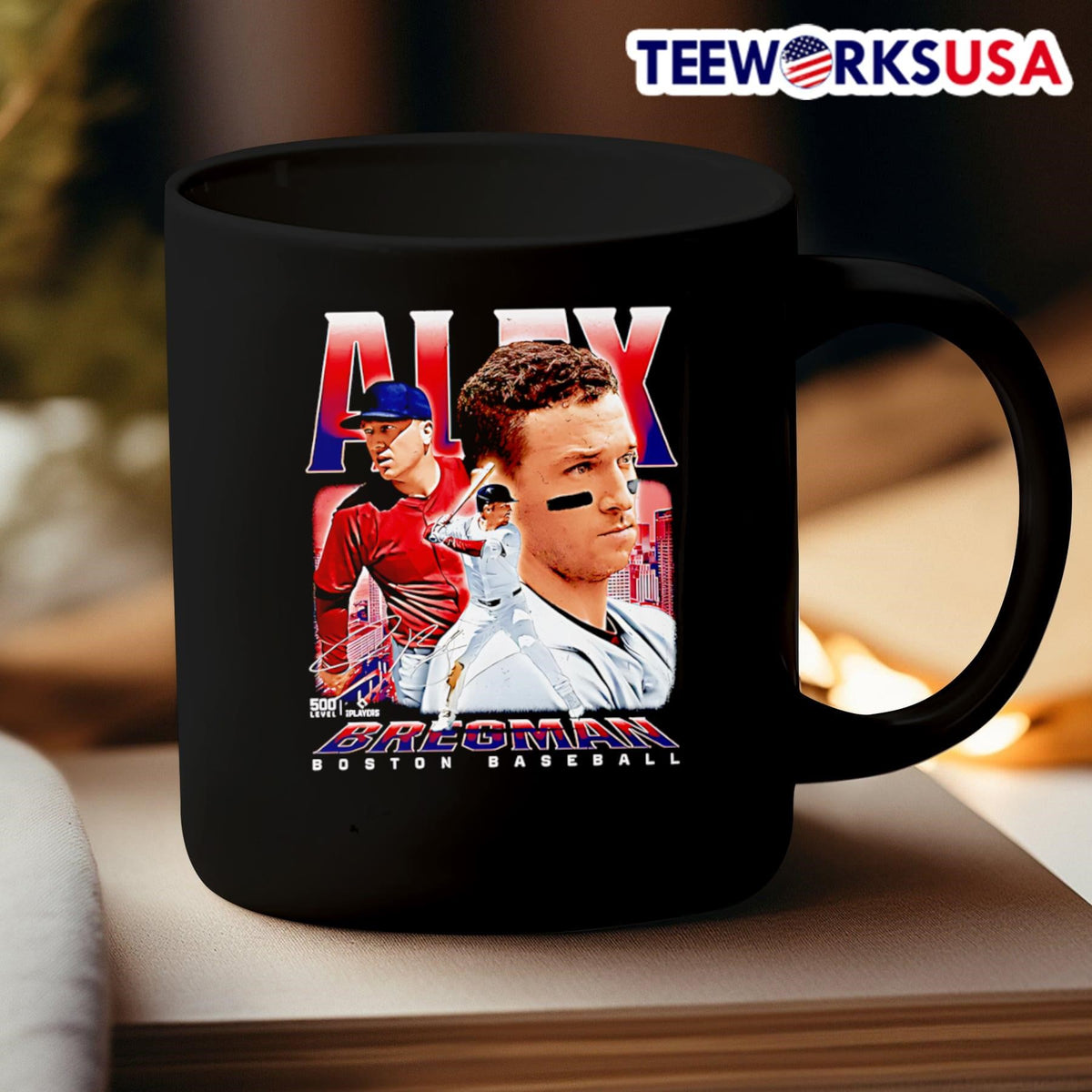 Alex Bregman Boston baseball vintage - Adult & Kids T-Shirts, Sweatshirts & Hoodies apparel design preview 3