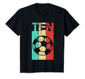 10 Year Old Soccer Birthday Tenth T-Shirt - Minimalist Print Men Women - T-Shirt, Sweatshirt, Hoodie