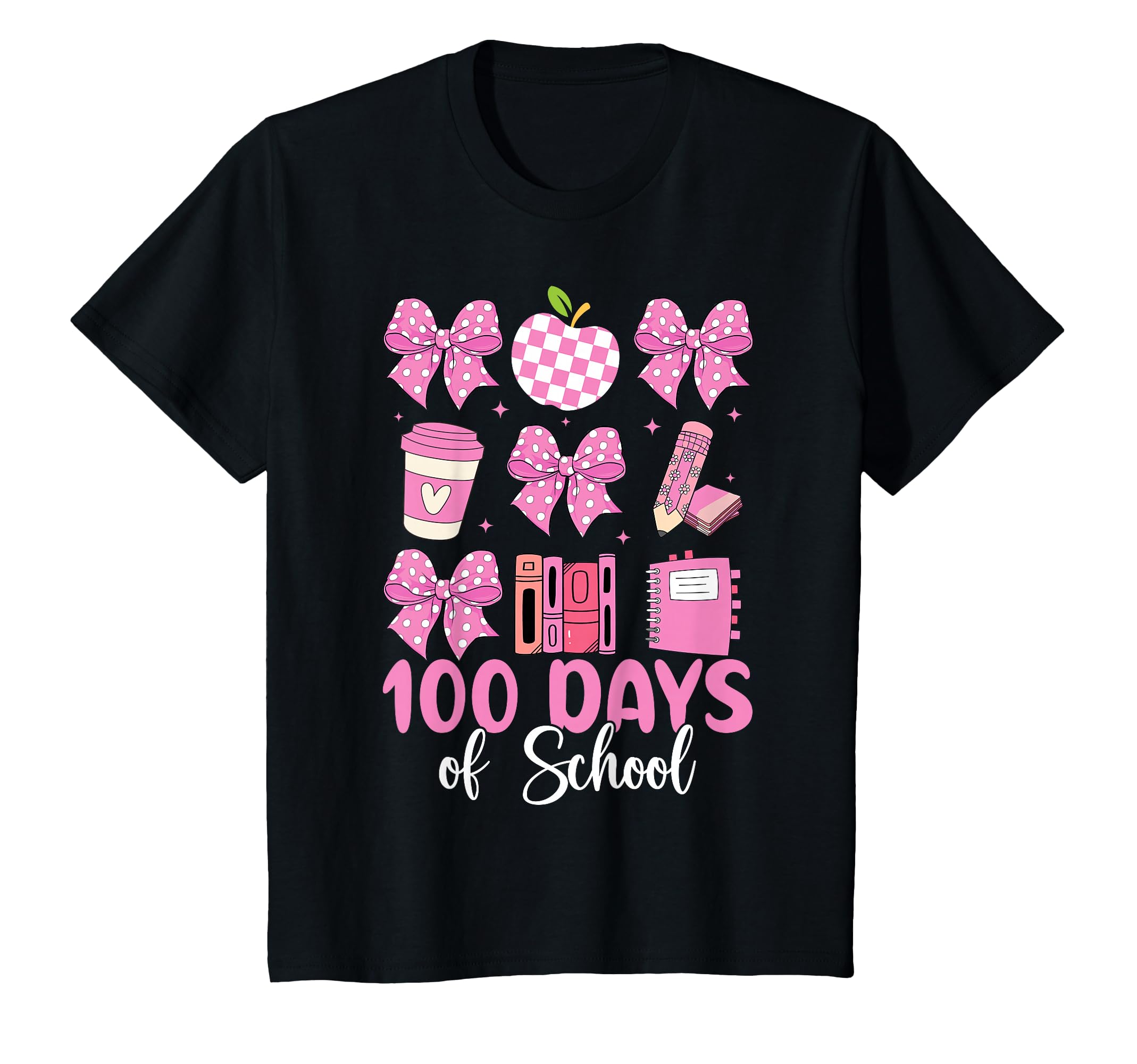 100Th Day School Teacher Coquette T-Shirt - Streetwear Style for Adults - T-Shirt, Sweatshirt, Hoodie