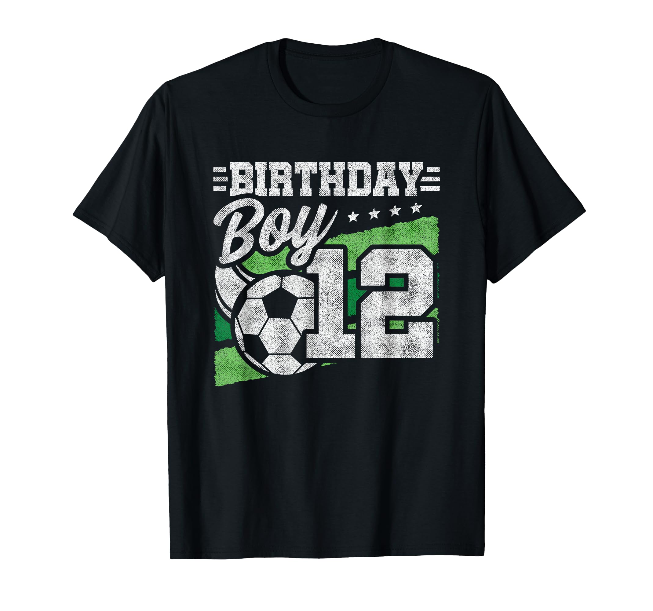 12 Year Old Soccer Birthday 12Th T-Shirt - Custom Art Print Unisex - T-Shirt, Sweatshirt, Hoodie