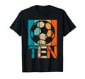10Th Soccer Birthday 10 Year Old 10Yr T-Shirt - Aesthetic Graphic Unisex - T-Shirt, Sweatshirt, Hoodie