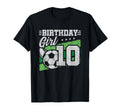 10Th Birthday Soccer Party 10 Year T-Shirt - Minimalist Print Men Women - T-Shirt, Sweatshirt, Hoodie