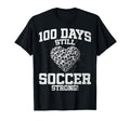 100 Days Still Soccer Strong Love Heart T-Shirt - Graphic Print Men Women - T-Shirt, Sweatshirt, Hoodie