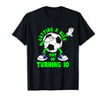10 Year Old Happy 10Th Birthday Soccer T-Shirt - Fun Novelty Design Unisex - T-Shirt, Sweatshirt, Hoodie