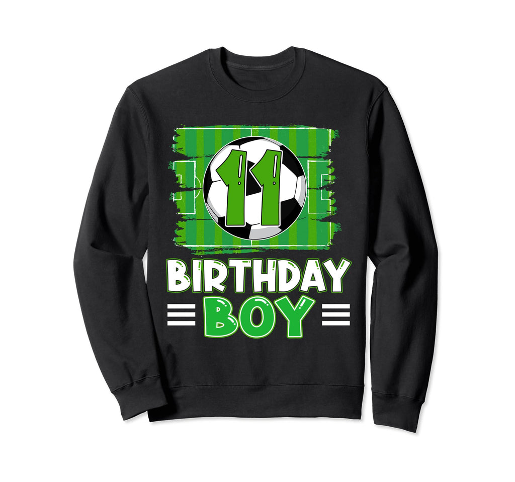11 Year Old Birthday Soccer 11Th Sweatshirt - Minimalist Print for Adults - T-Shirt, Sweatshirt, Hoodie