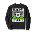 10Th Birthday Soccer Ten Year Old Sweatshirt - Minimalist Print Unisex - T-Shirt, Sweatshirt, Hoodie