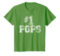 1 Pops Number One Sports Fathers Day T-Shirt - Novelty Apparel for Adults - T-Shirt, Sweatshirt, Hoodie