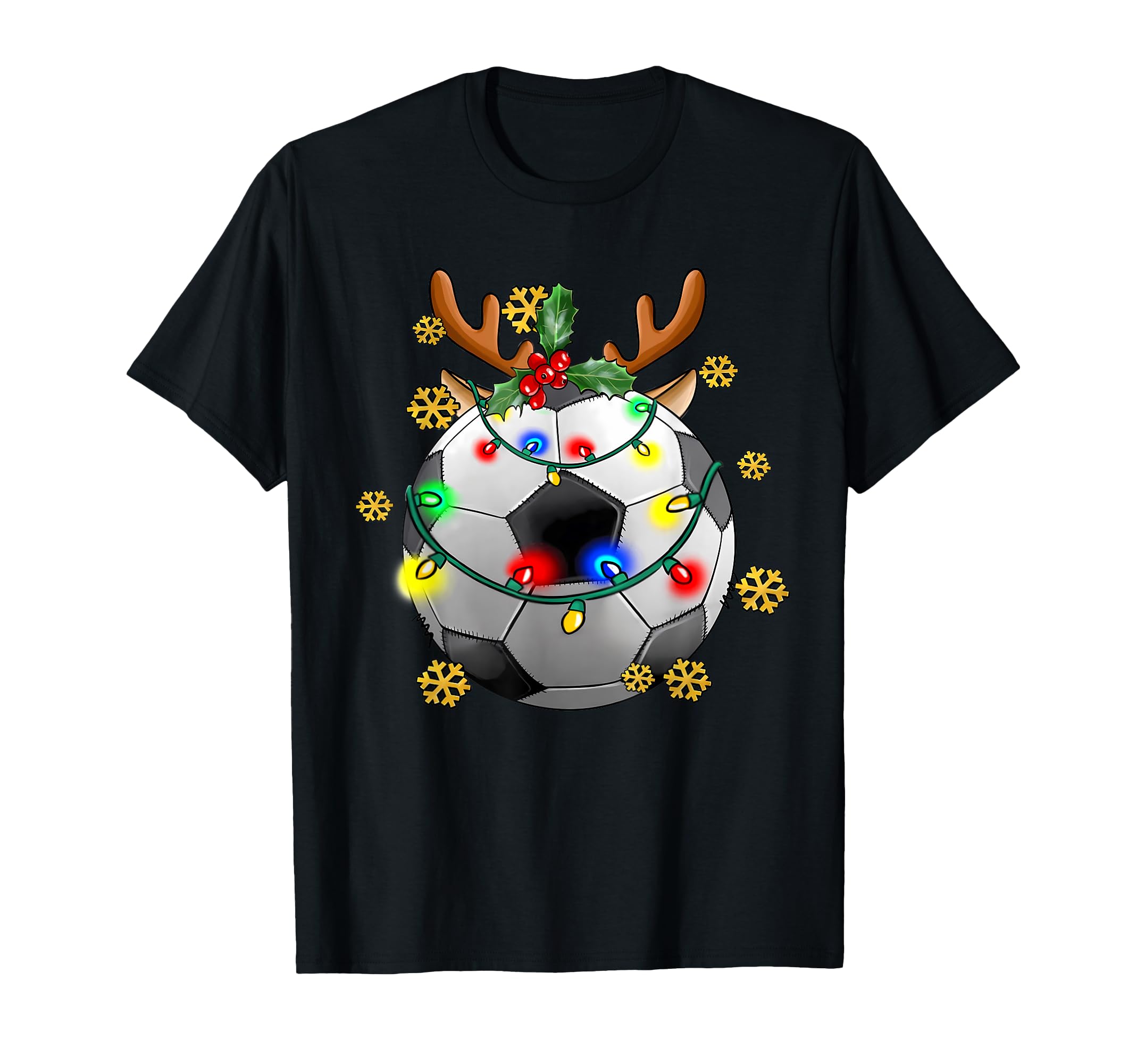Soccer Sports Reindeer Sports Player T-Shirt - Streetwear Style for Adults - T-Shirt, Sweatshirt, Hoodie