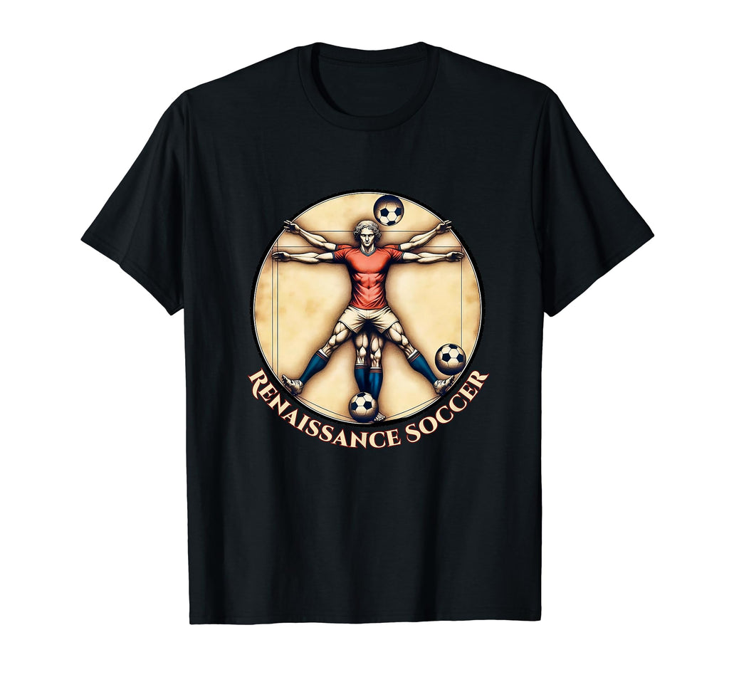 Da Vinci Vitruvian Renaissance T-Shirt - Casual Everyday Wear for Adults - T-Shirt, Sweatshirt, Hoodie