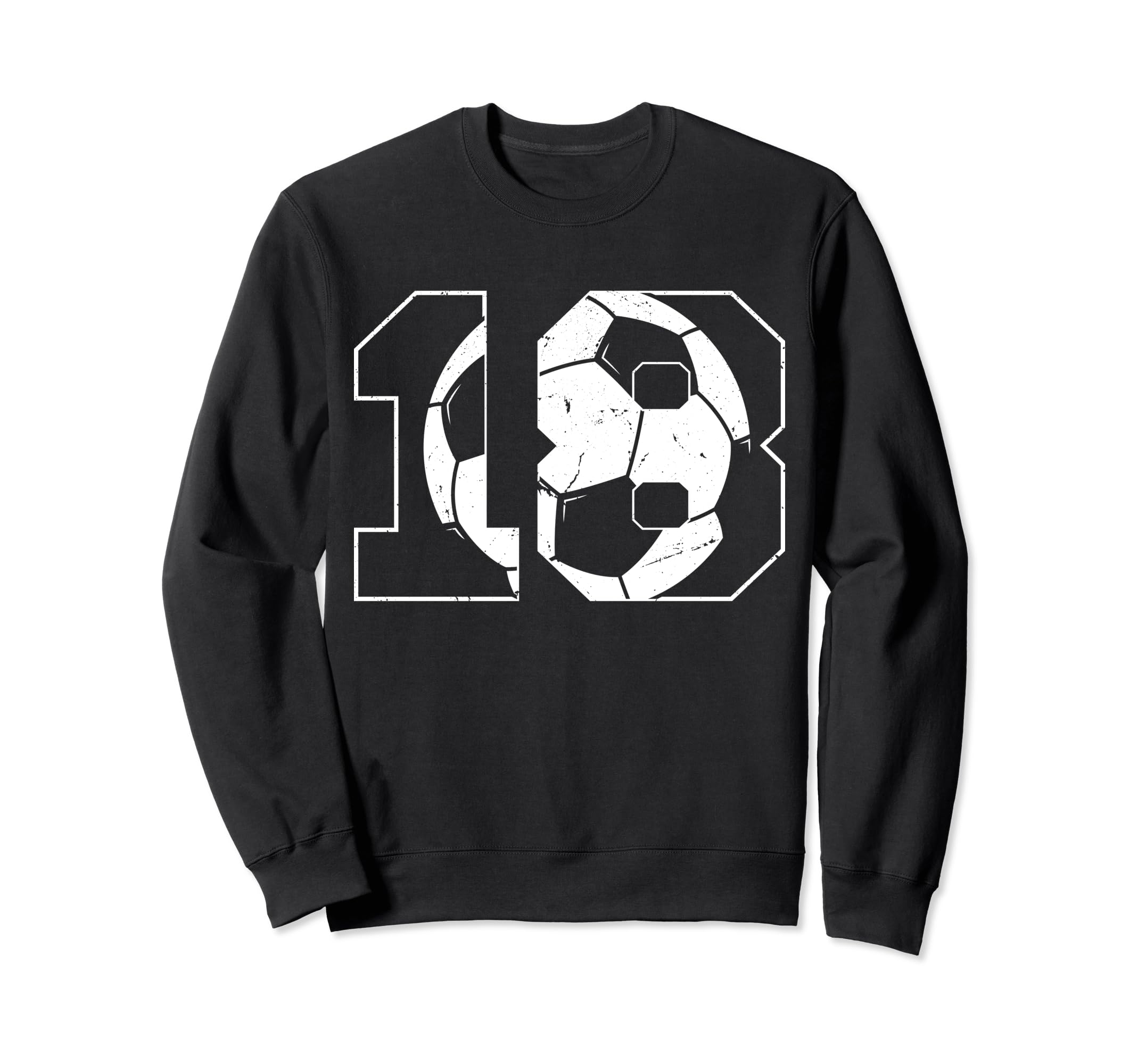 18Th Birthday Soccer Player Football Sweatshirt - Custom Art Print Unisex - T-Shirt, Sweatshirt, Hoodie