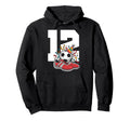 12 Soccer Birthday Gift Soccer Fan Hoodie - Minimalist Print for Adults - T-Shirt, Sweatshirt, Hoodie