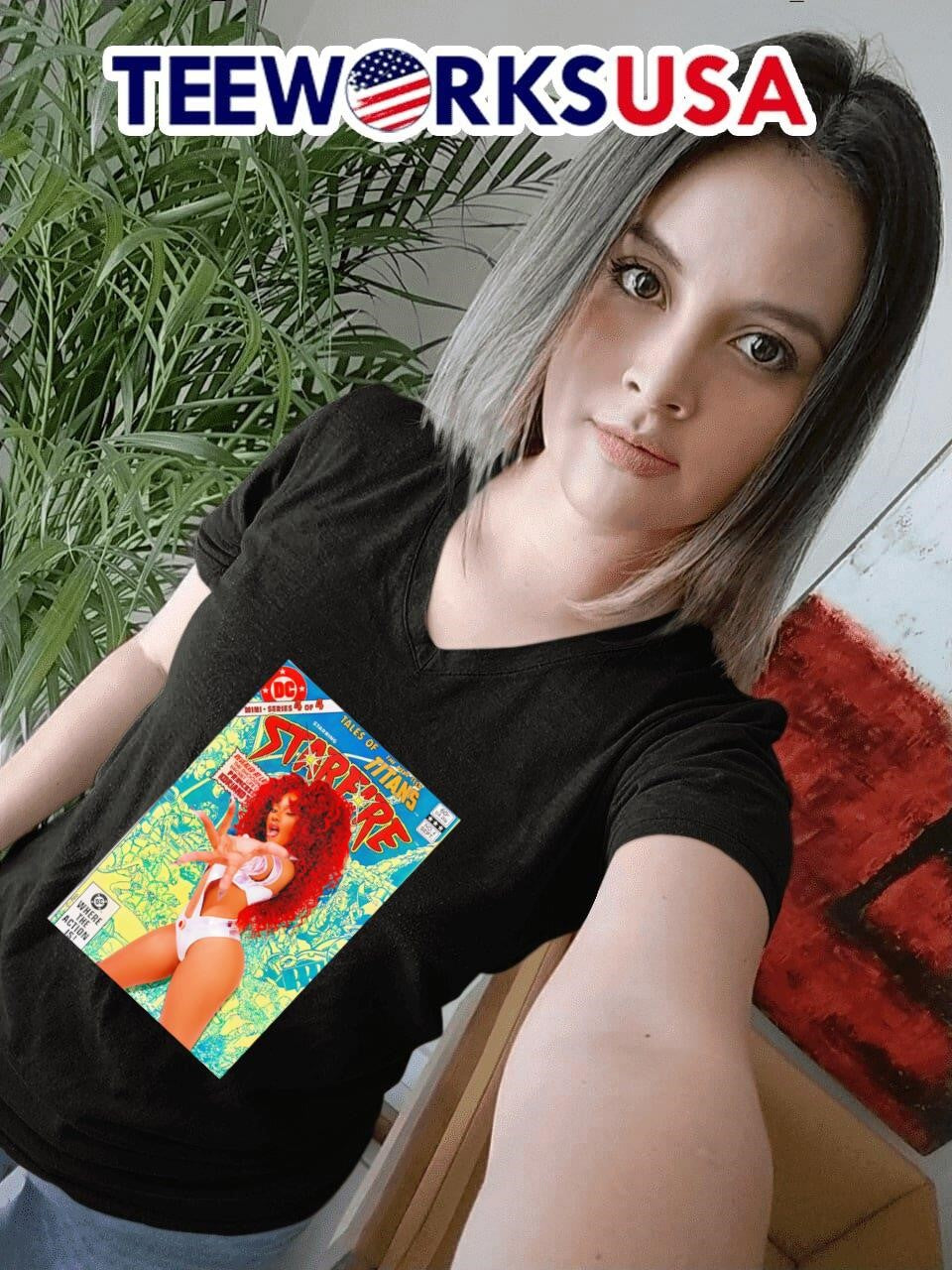 Tales of the new teens Titans Starfire Thee Stallion - Adult & Kids T-Shirts, Sweatshirts & Hoodies apparel design preview 4