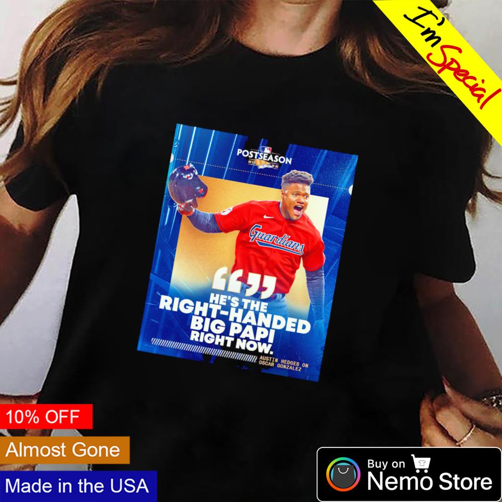 Oscar Gonzalez he's the right handed big papi now - Adult & Kids T-Shirts, Sweatshirts & Hoodies apparel design preview 2
