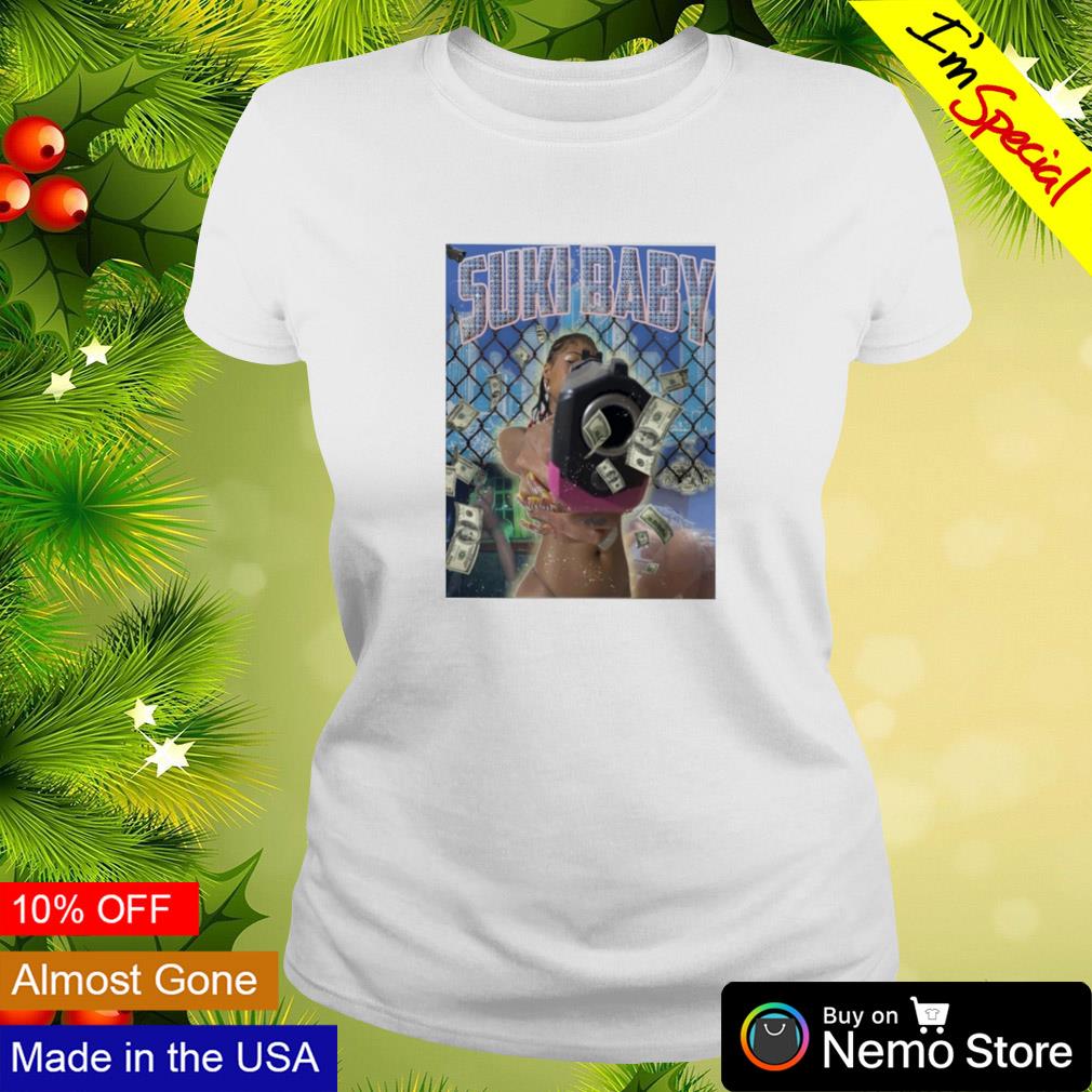 Suki Baby shoot dollars - Adult & Kids T-Shirts, Sweatshirts & Hoodies apparel design preview 3