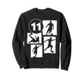 11Th Birthday Soccer Player Sweatshirt - Novelty Apparel Men Women - T-Shirt, Sweatshirt, Hoodie