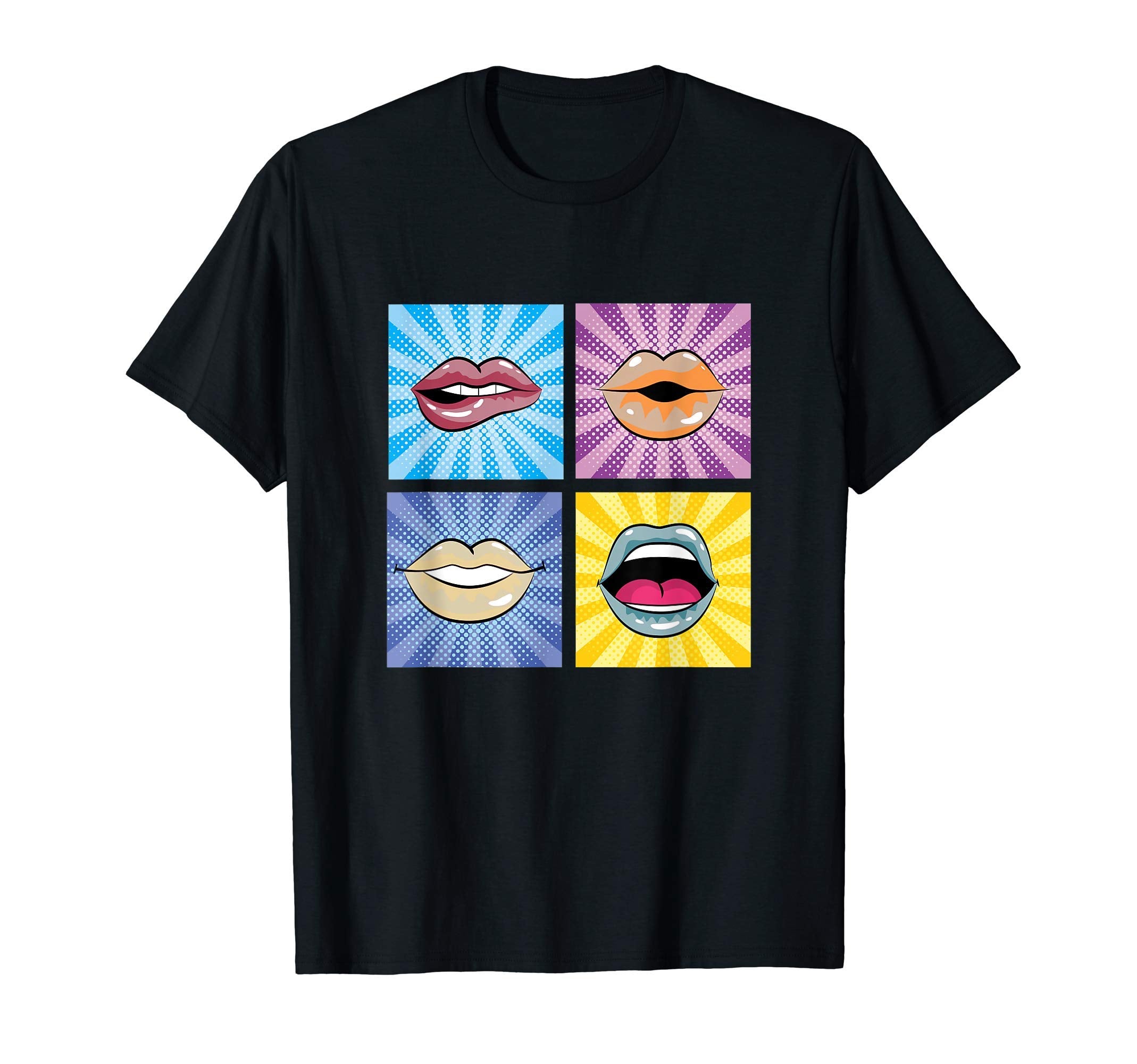 1980S Generation 80S Lips Pop Art 80S T-Shirt - Streetwear Style for Adults - T-Shirt, Sweatshirt, Hoodie