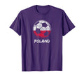 2018 Distressed Poland Football And T-Shirt - Graphic Print for Adults - T-Shirt, Sweatshirt, Hoodie