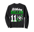 11Th Soccer Birthday Party Eleven Sweatshirt - Minimalist Print Unisex - T-Shirt, Sweatshirt, Hoodie