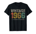 1966 Text 60Th Birthday Gift 60 T-Shirt - Casual Everyday Wear Men Women - T-Shirt, Sweatshirt, Hoodie