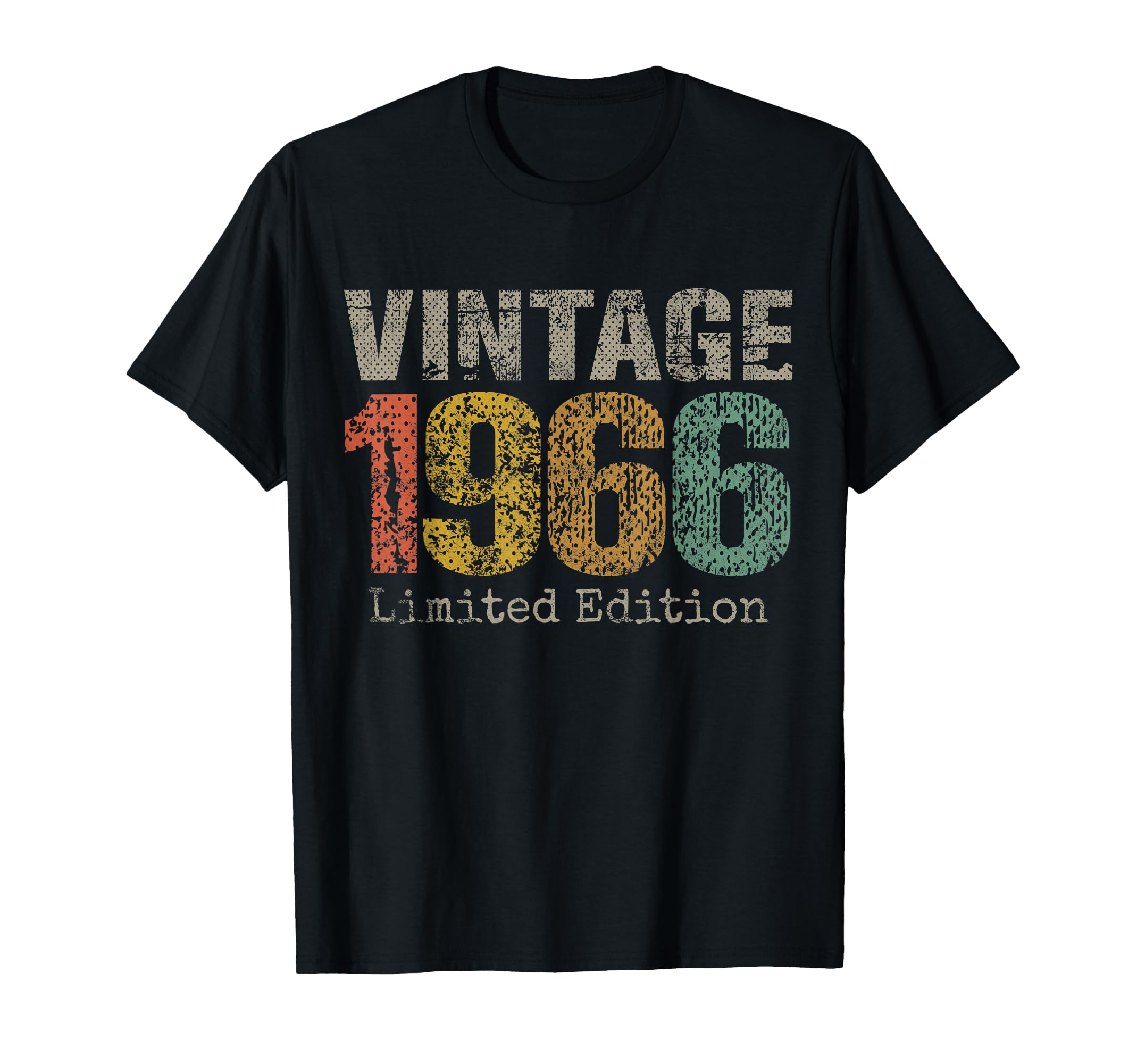 1966 Text 60Th Birthday Gift 60 T-Shirt - Casual Everyday Wear Men Women - T-Shirt, Sweatshirt, Hoodie