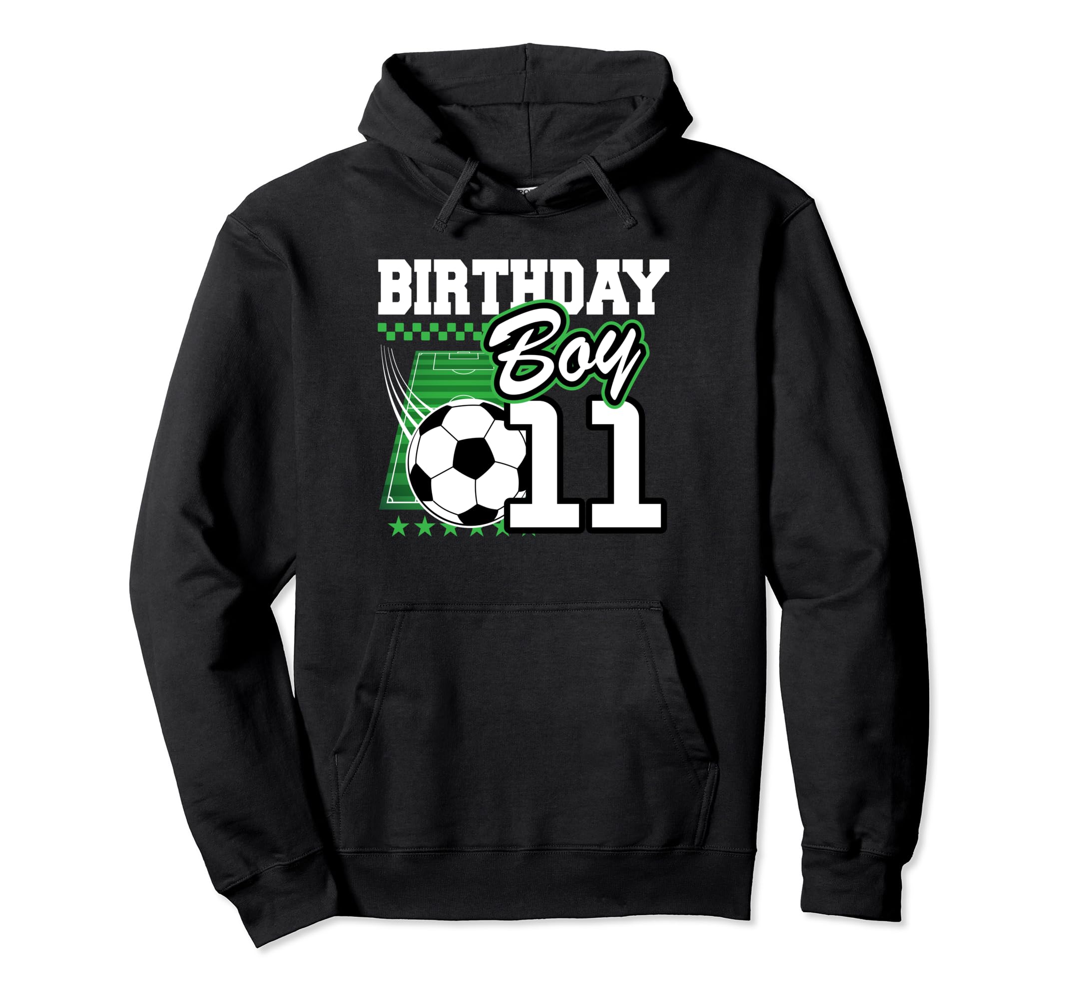 11Th B Day Soccer Birthday Party 11 Year Hoodie - Unique Graphic Men Women - T-Shirt, Sweatshirt, Hoodie