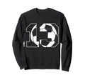 13Th Birthday Soccer Player Sweatshirt - Aesthetic Graphic Men Women - T-Shirt, Sweatshirt, Hoodie